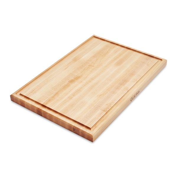 Sur La Table Reversible Edge-Grain Cutting Board, 20" x 14"