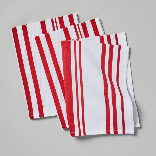 Sur La Table Striped Kitchen Towels, Set of 3