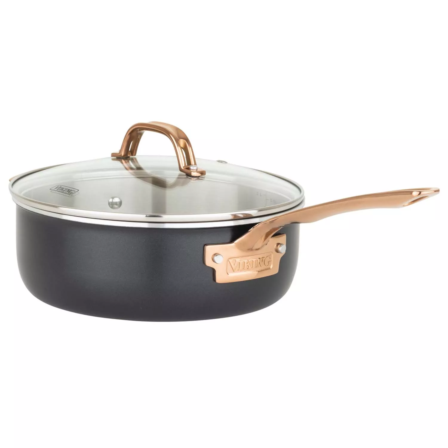 Viking Black & Copper Sauté Pan, 4 qt.