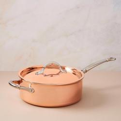 Ruffoni Symphonia Cupra Sauté Pan with Lid, 4 Qt.