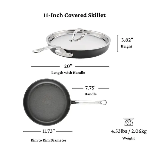 Hestan TITUM® Fusion Nonstick Skillet with Lid, 11"