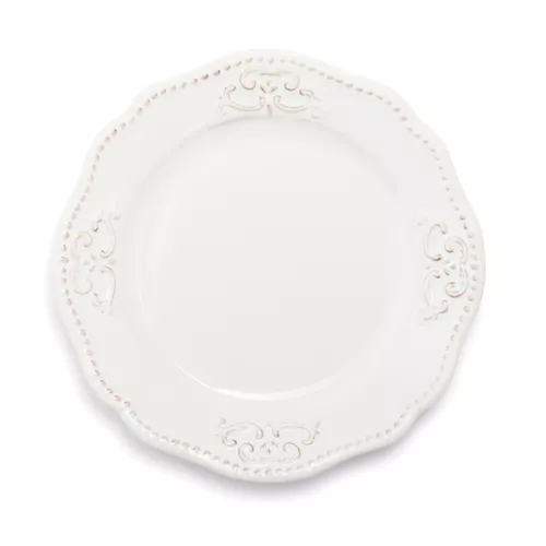 Sur La Table Pearl Stoneware Dessert Plates, Set of 4