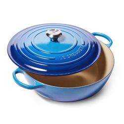  Le Creuset Signature Chef’s Oven, 7.5 Qt. It is an upgrade over our old oval Le Creuset Dutch oven