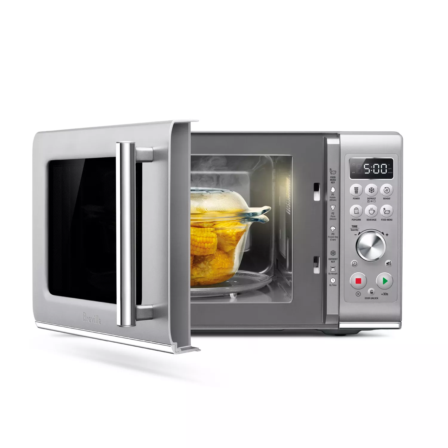 Breville Compact Wave Soft Close Microwave