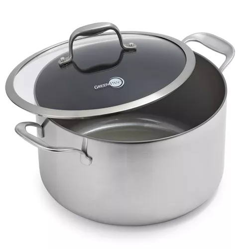 GreenPan Diamond + Evershine Stockpot, 8 qt. GreenPan Diamond + Evershine Stockpot, 8 qt.