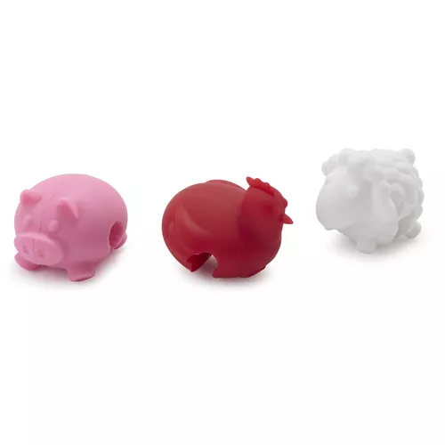 Tovolo Barn Animal Lid Rests, Set of 3