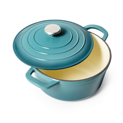Sur La Table Enameled Cast Iron Round Dutch Oven, 5 qt. i love all my cast iron dutch oven