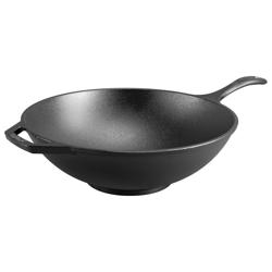 Lodge Chef Collection Wok, 12.5" Love no chemical coating, wish the flat bottom is not that thick, takes long time to cook food