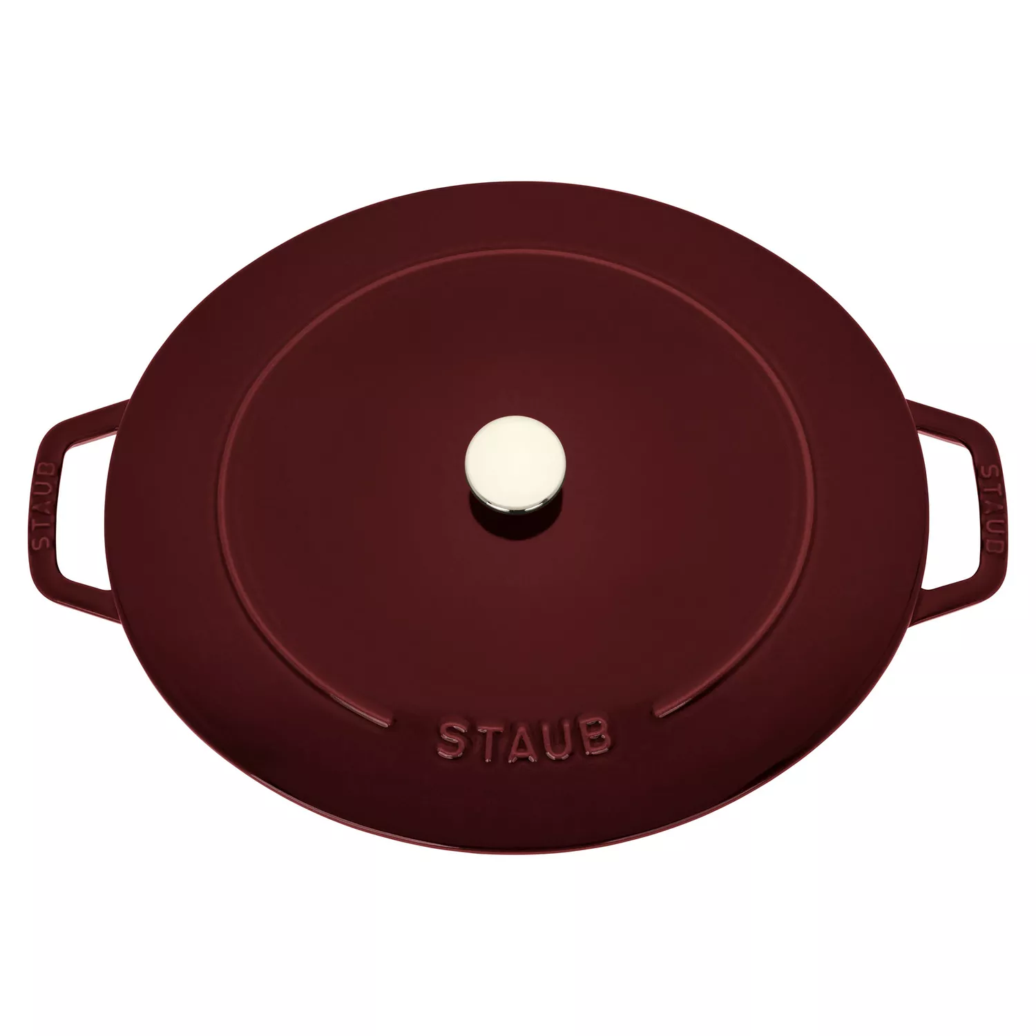 Staub Cast Iron Wide Oval Dutch Oven, 6.25 Qt. 