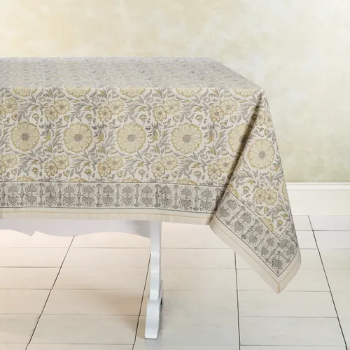 Sustainable Threads Zinnia Tablecloth