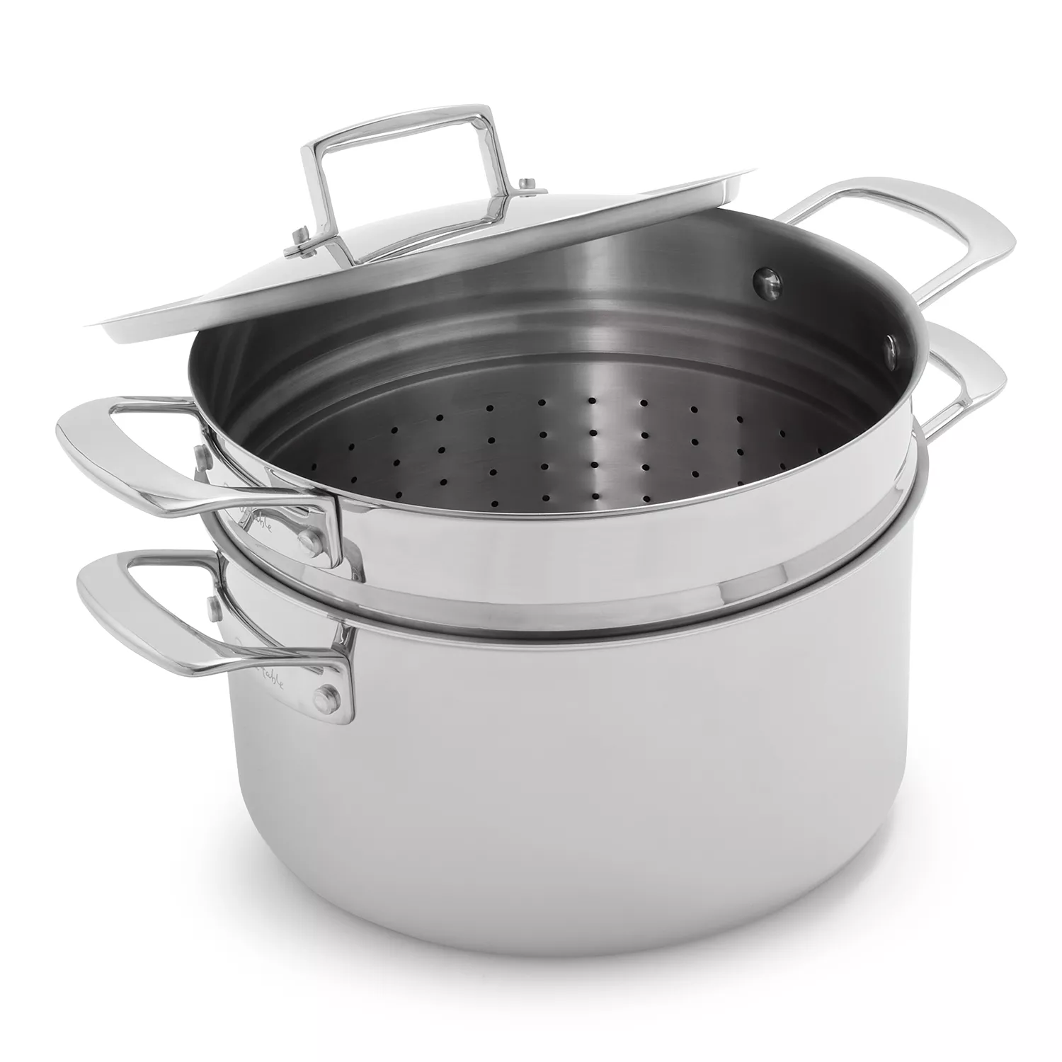 Sur La Table Classic 5-Ply Stainless Steel Stockpot, 8 Qt.