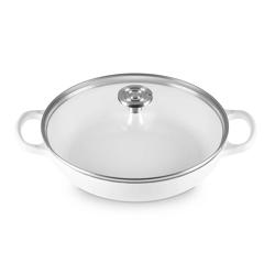 Le Creuset Buffet Casserole with Glass Lid, 3.5 qt. This is the best pan I have ever bought