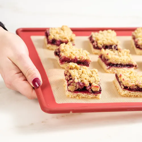 NoStik Edged Reinforced Silicone Full-Size Baking Mat