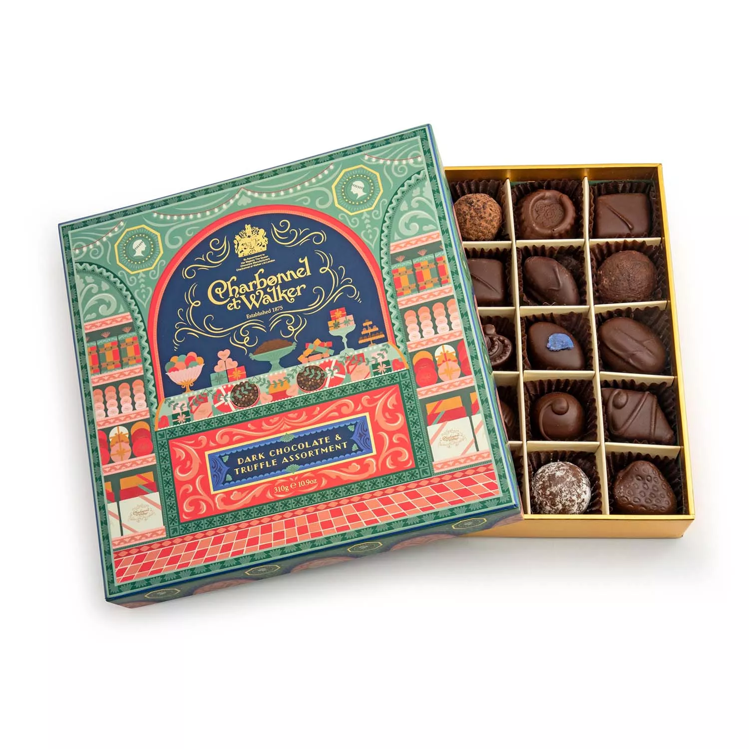 Dark Chocolate Truffles with edible Gold Leaf - Charbonnel et Walker –  Britain's First Luxury Chocolatier. Fine Chocolates and Truffles,  established in 1875.