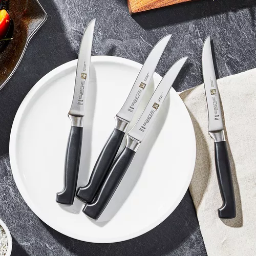 Zwilling J.A. Henckels Four Star Eco Steak Knives, Set of 4