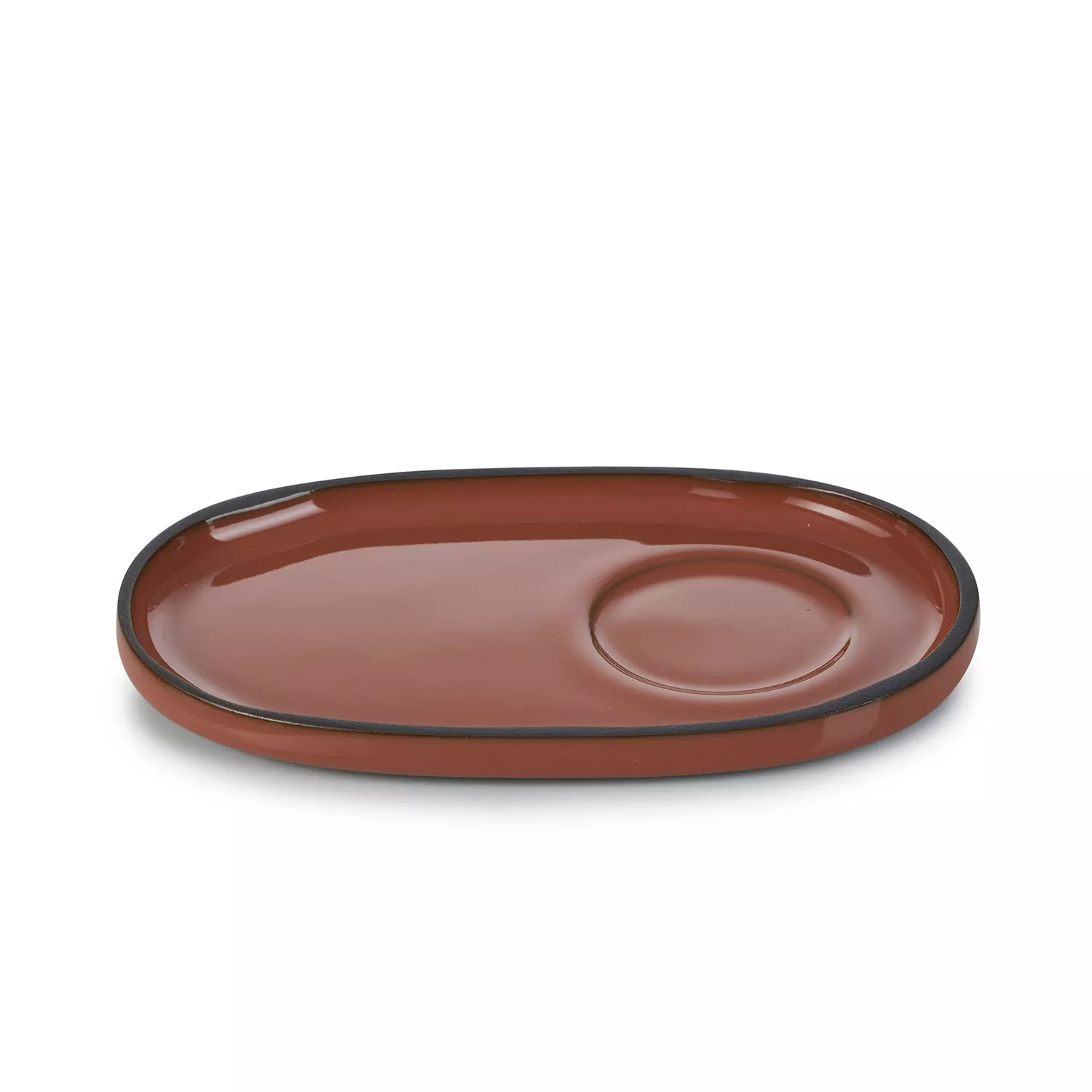 Revol Caractère Saucers, 7", Set of 4