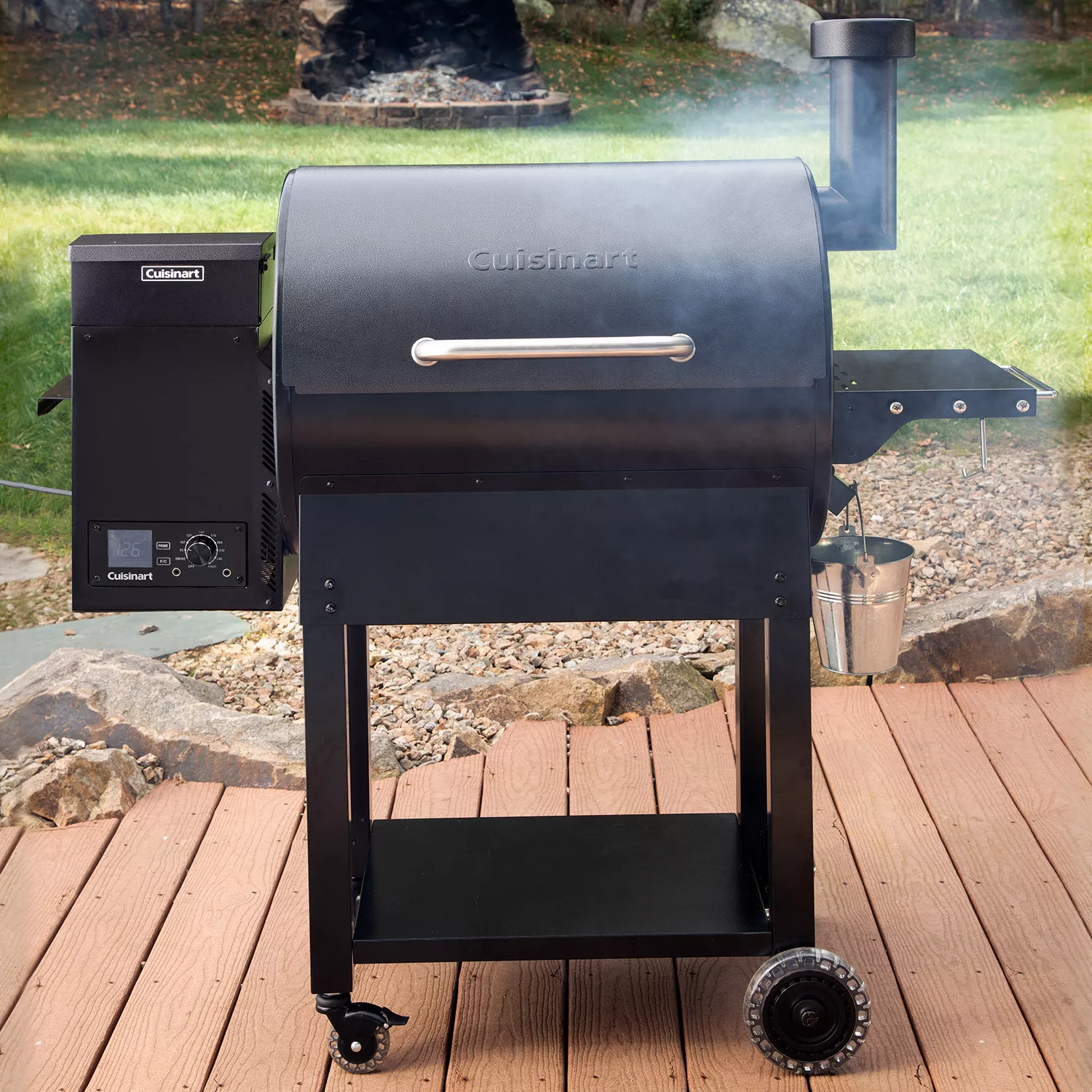 Cuisinart Deluxe Wood Pellet Grill Smoker Sur La Table