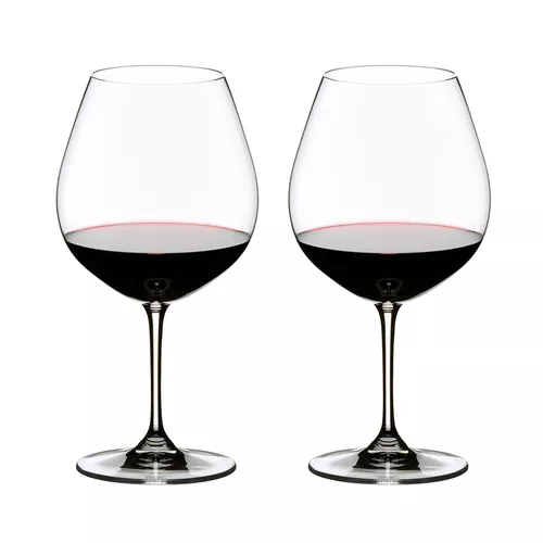 RIEDEL Vinum Pinot Noir (Burgundy Red) Wine Glass, Set of 2