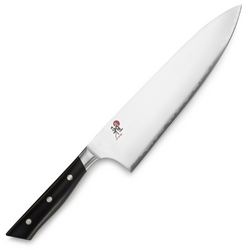 Miyabi Evolution Chef’s Knife, 9.5" The knife is the perfect size for chopping and the blade is extremely sharp and made of superior steel