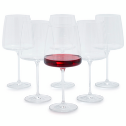 Schott Zwiesel Sensa Soft-Red Wine Glasses, Set of 6