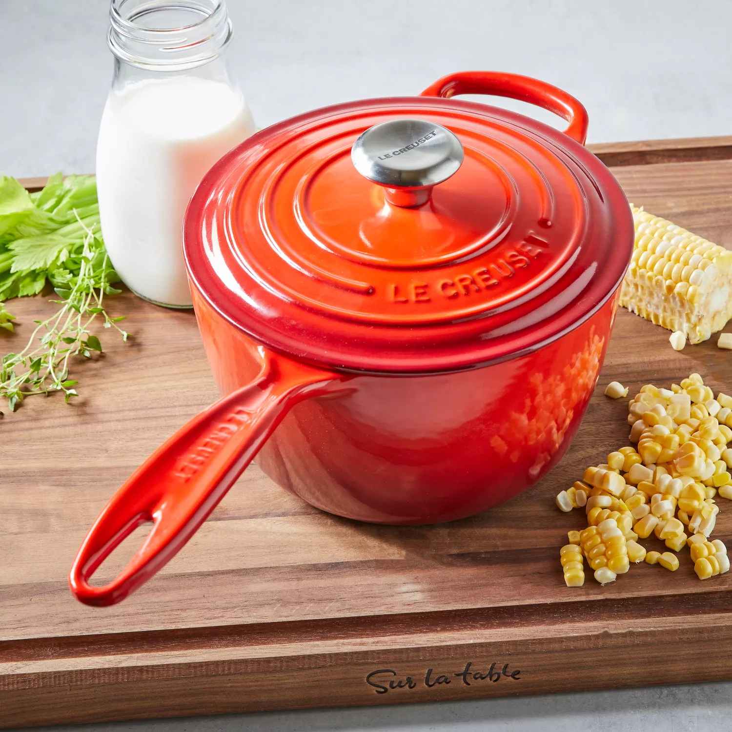 Le Creuset Signature Saucepan, 2.25 qt.