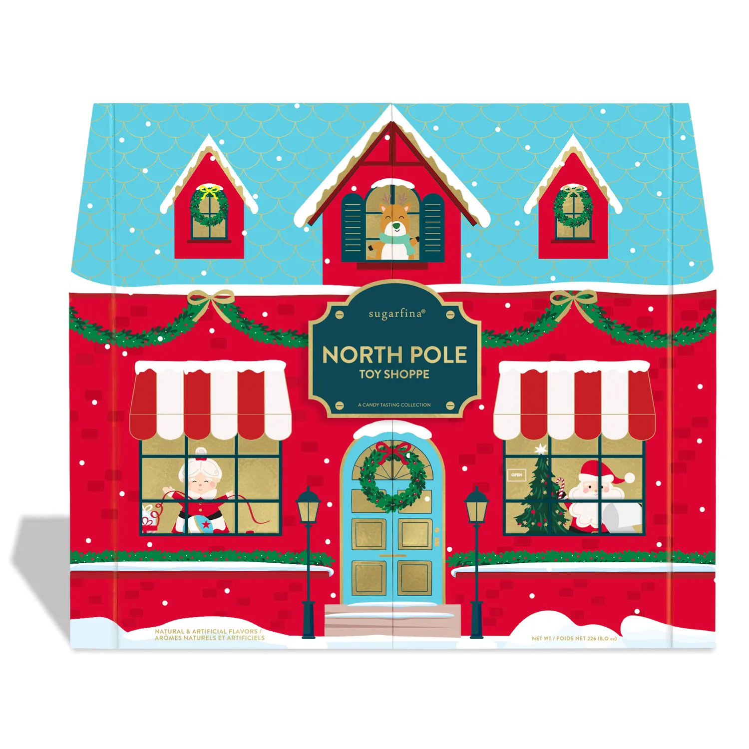 Sugarfina North Pole Toy Shoppe 24 Tastes of Christmas Advent Tasting Collection