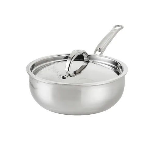 Hestan ProBond Luxe Stainless Steel Saucier with Lid, 2qt.
