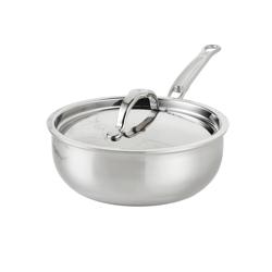 Hestan ProBond Luxe Stainless Steel Saucier with Lid, 2qt. Great addition!