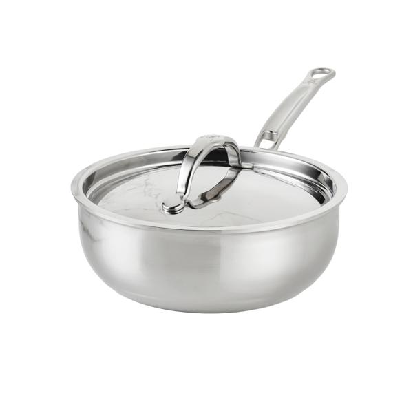 Hestan ProBond Luxe Stainless Steel Saucier with Lid, 2qt.