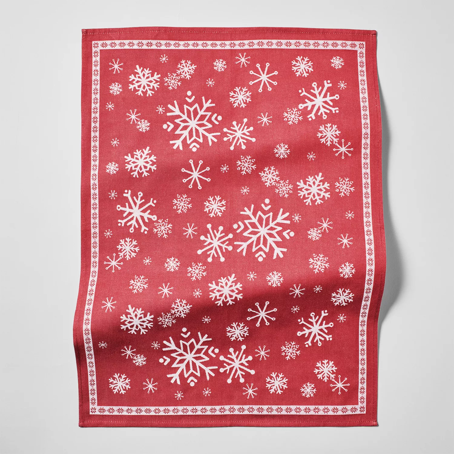 Sur La Table Snowflake Kitchen Towel & Potholder Set