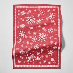 Sur La Table Jacquard Snowflake Kitchen Towel