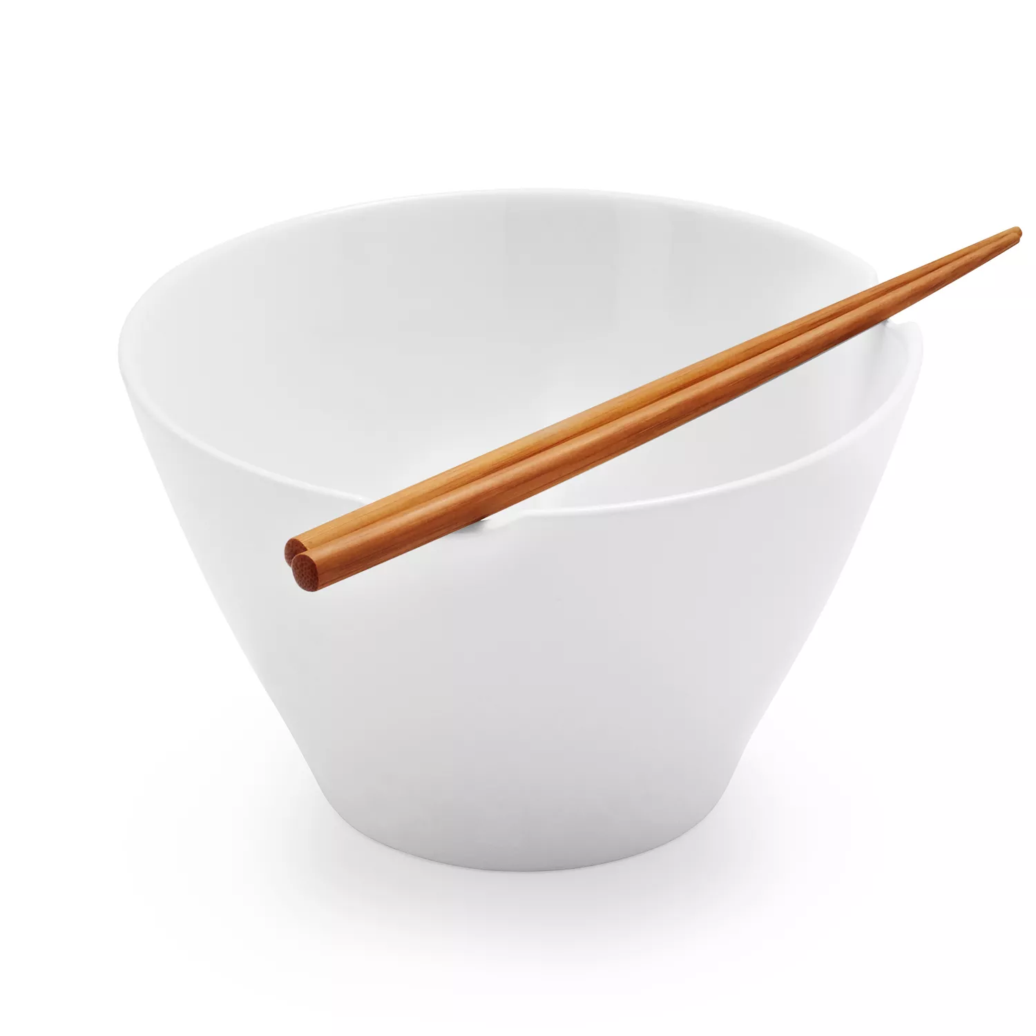 Sur La Table Rice Bowl with Bamboo Chopsticks