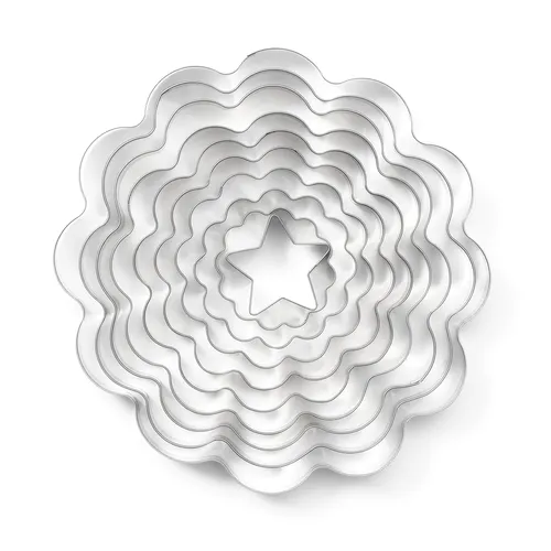 Sur La Table Holiday Wreath Stack Cookie Cutter Set