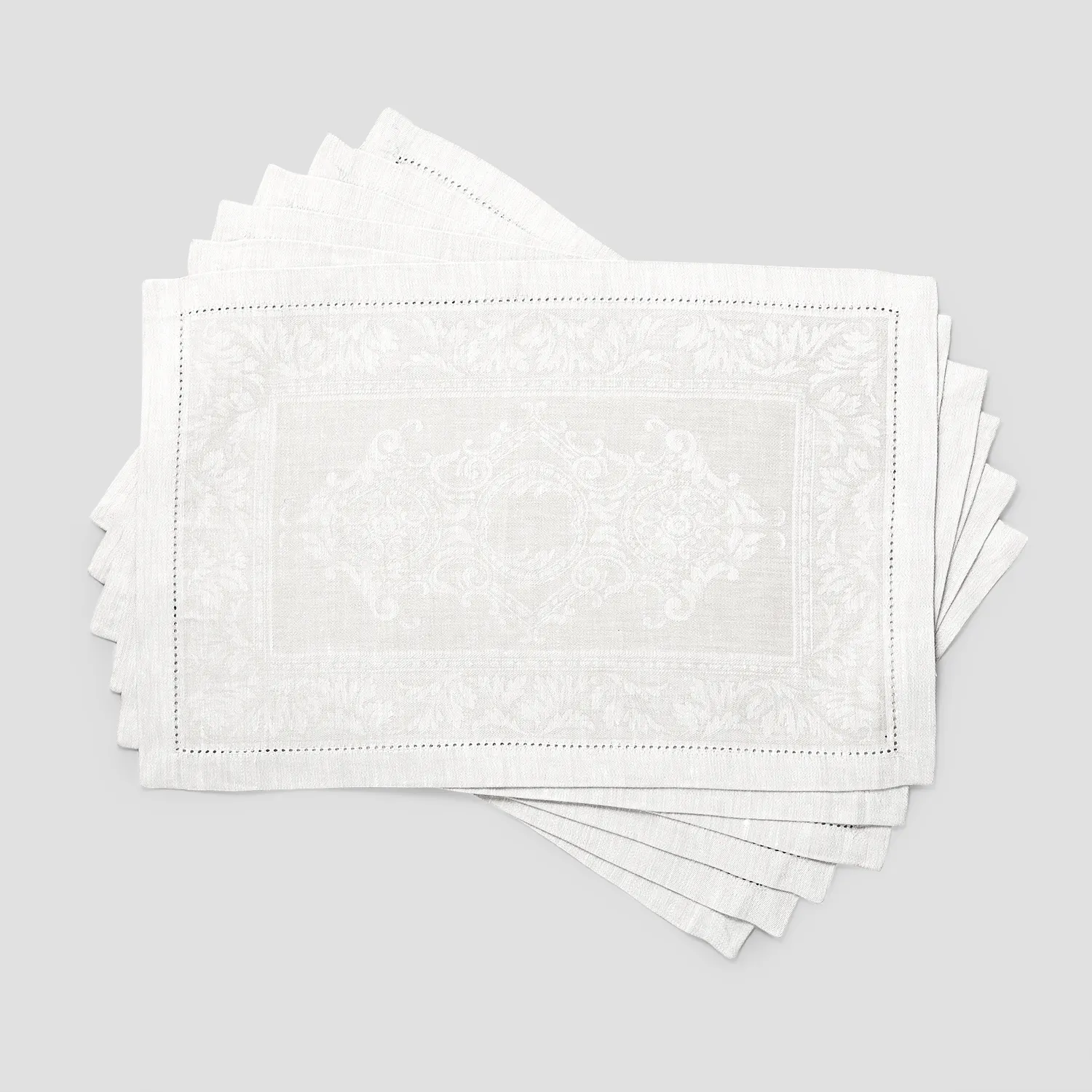 French Home Arboretum Linen Placemats, Set of 6