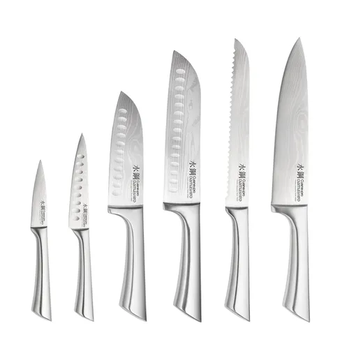 Cuisine::pro® Damashiro® Mizu 7-Piece Knife Block Set