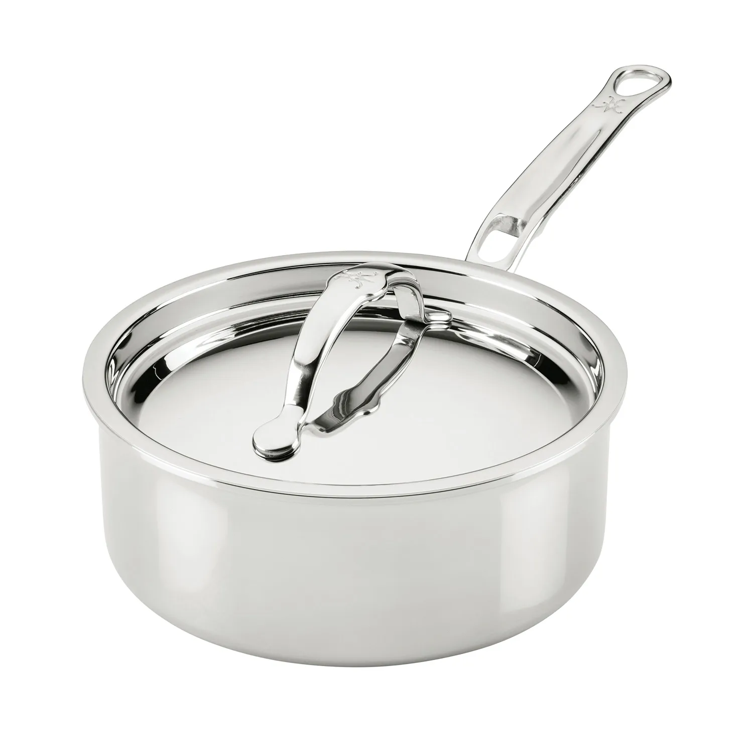 Hestan ProBond Luxe Stainless Steel Saucepan with Lid