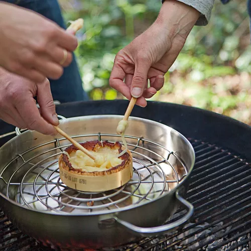 Demeyere Resto3 4-Piece Stainless-Steel Stovetop Smoker Set
