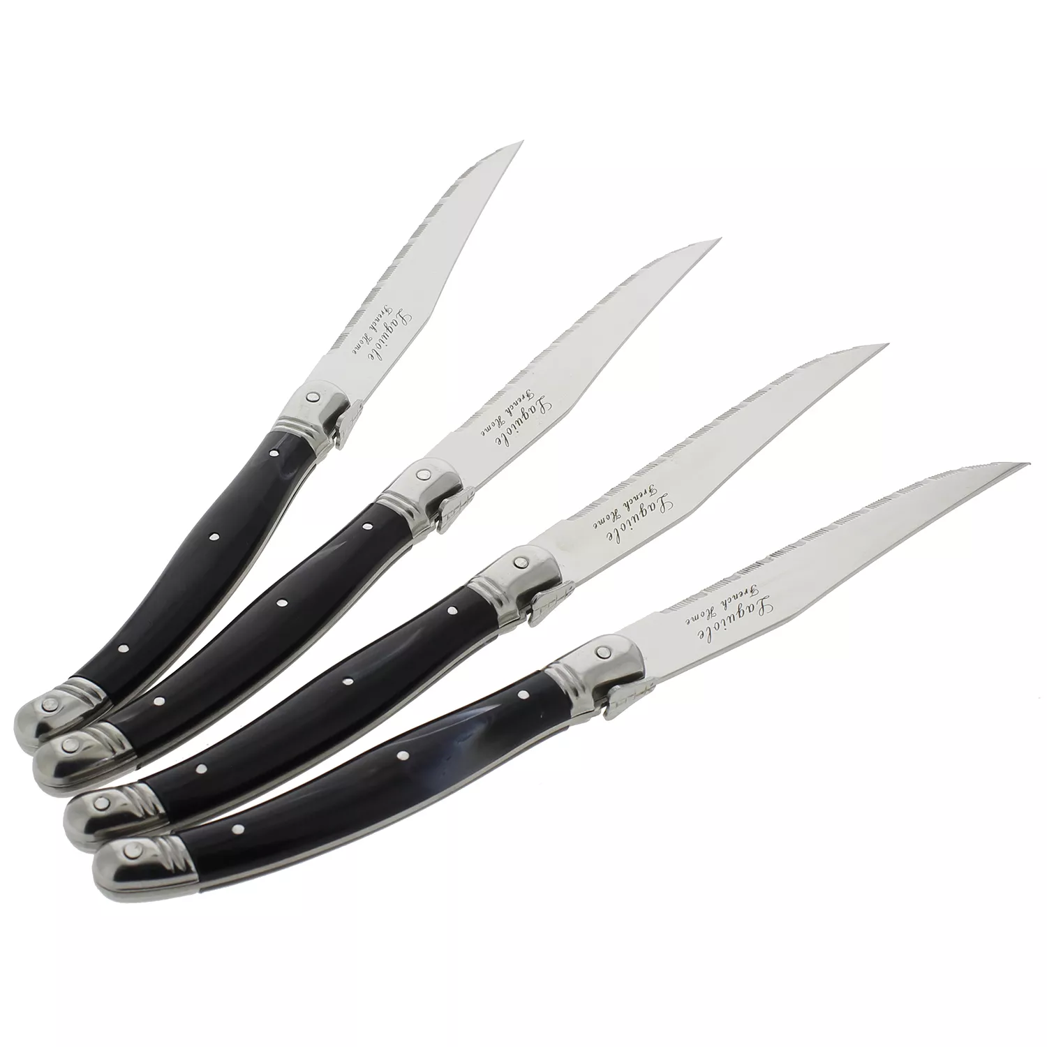 French Home Laguiole Steak Knives, Set of 4