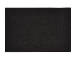 Chilewich Easy-Care Bold Solid Shag Rug, Black