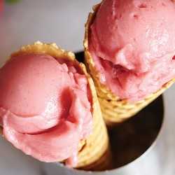 Strawberry Yogurt Freeze