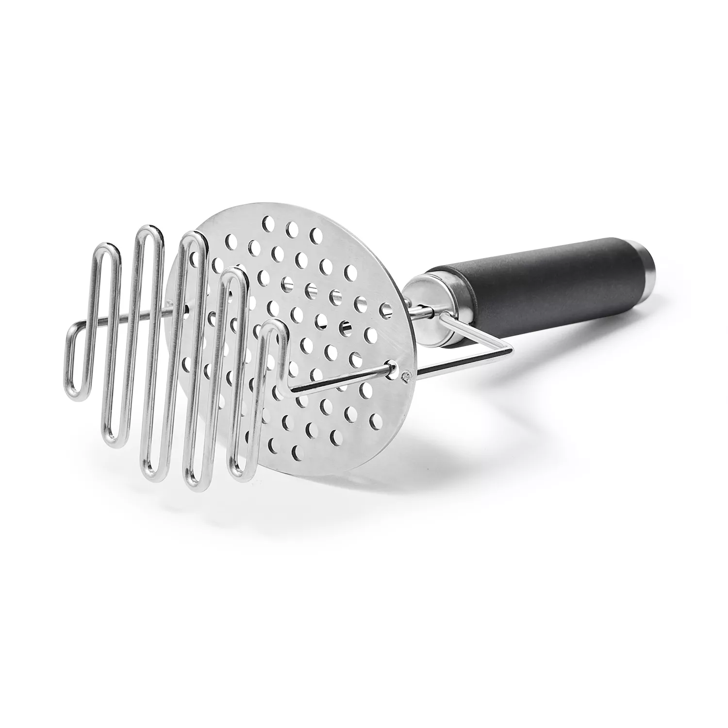  Mini Potato Masher with Wood Non Slip Handle,Stainless Steel  Masher Kitchen Tool: Home & Kitchen