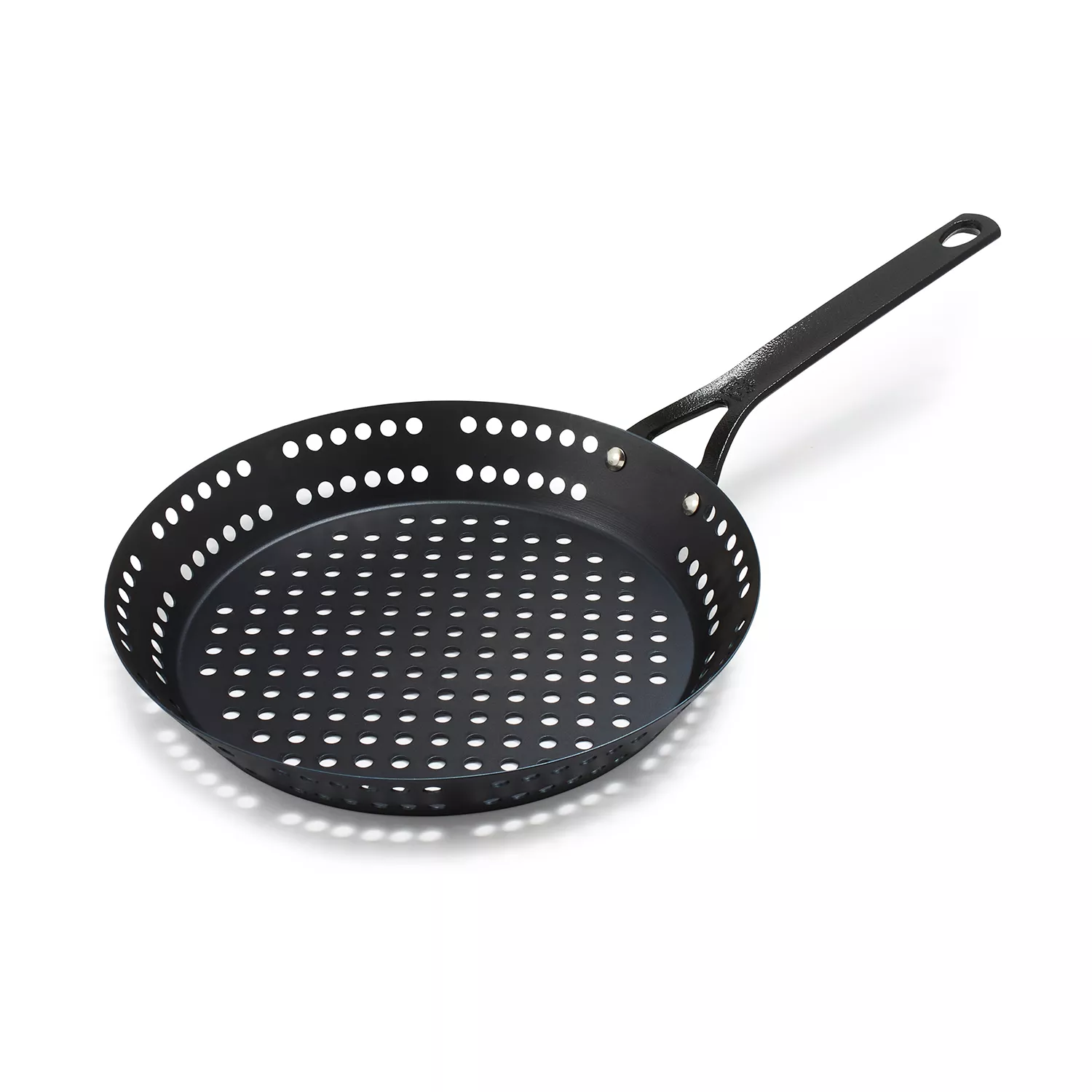BK Black Steel Preseasoned Carbon BBQ 12 Frying Pan