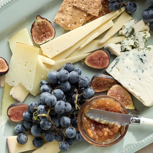 Sur La Table Pearl Rectangular Platter, Sea Salt