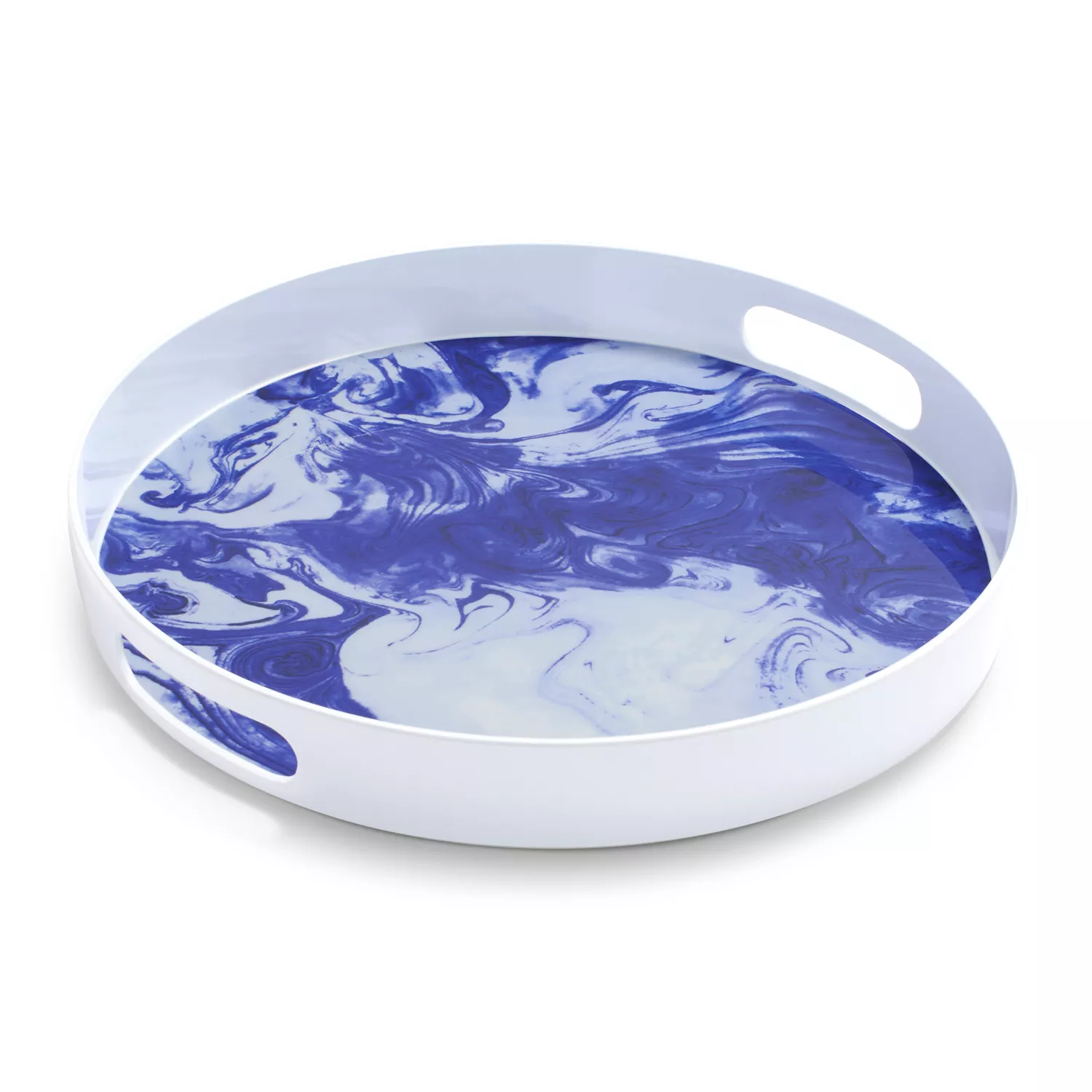 Sur La Table Oceana Round Serving Tray, 15&#34;