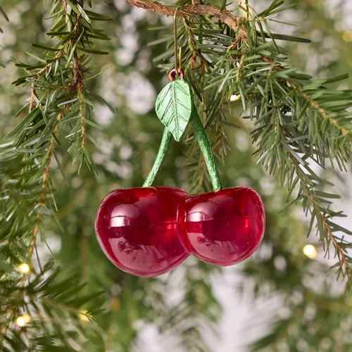 Sur la table Cherries Ornament