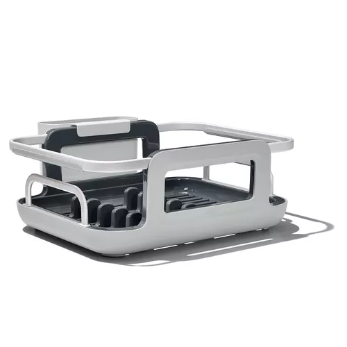 KitchenAid Aluminum Dish Rack Charcoal Gray 6.5 H x 12.2 W x 17.32 D