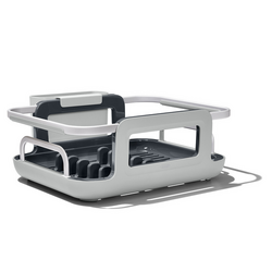 Kitchenaid Aluminum Space Saving Dishrack in Charcoal Gray 