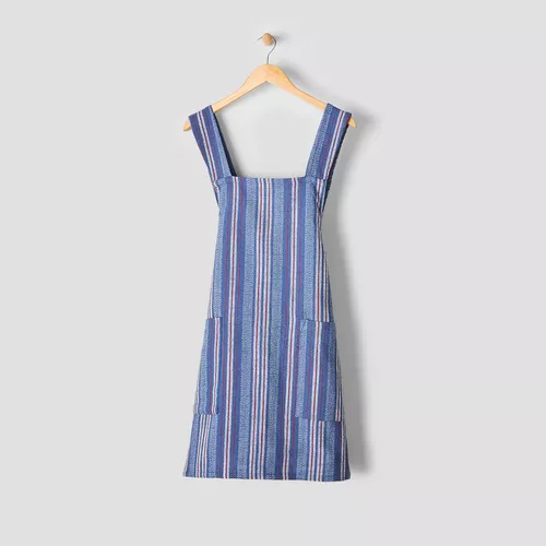 Sur La Table Smock Blue Stripe Apron