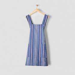 Sur La Table Smock Blue Stripe Apron Uncomfortable apron