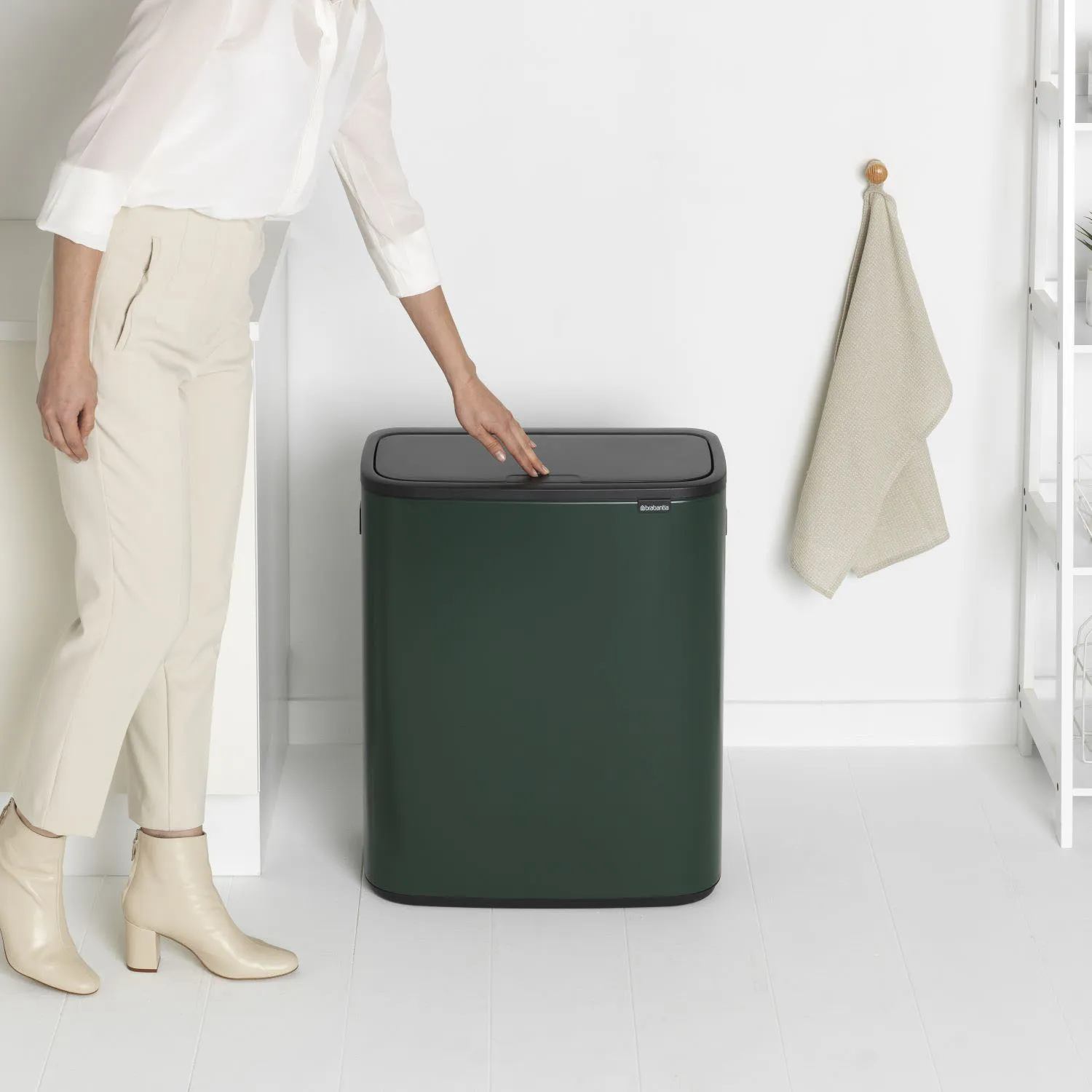 Brabantia Bo Touch Top Can, 60 L